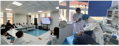 果洛巡回医疗将院感培训带到基层(原报道配图)